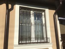 Образец создания решетки кованной металлической РК05;