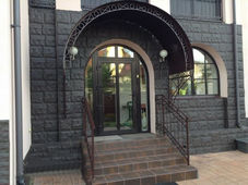 Изготовление металлического козырька 14 для дома