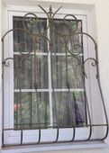 Изготовление решетки металлической кованной РК33 - фото