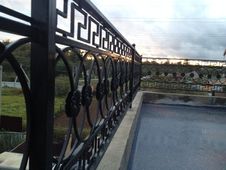 Образец создания металлического балконного ограждения 3 на заказ