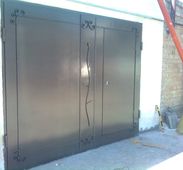Установка сварных металлических ворот ВС3 В Москве