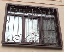 Изготовление решетки кованной металлической РК07 В Москве