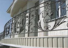 Образец создания кованого ограждения ГК321 