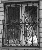 Образец установки решетки сварной металлической РС20 на заказ